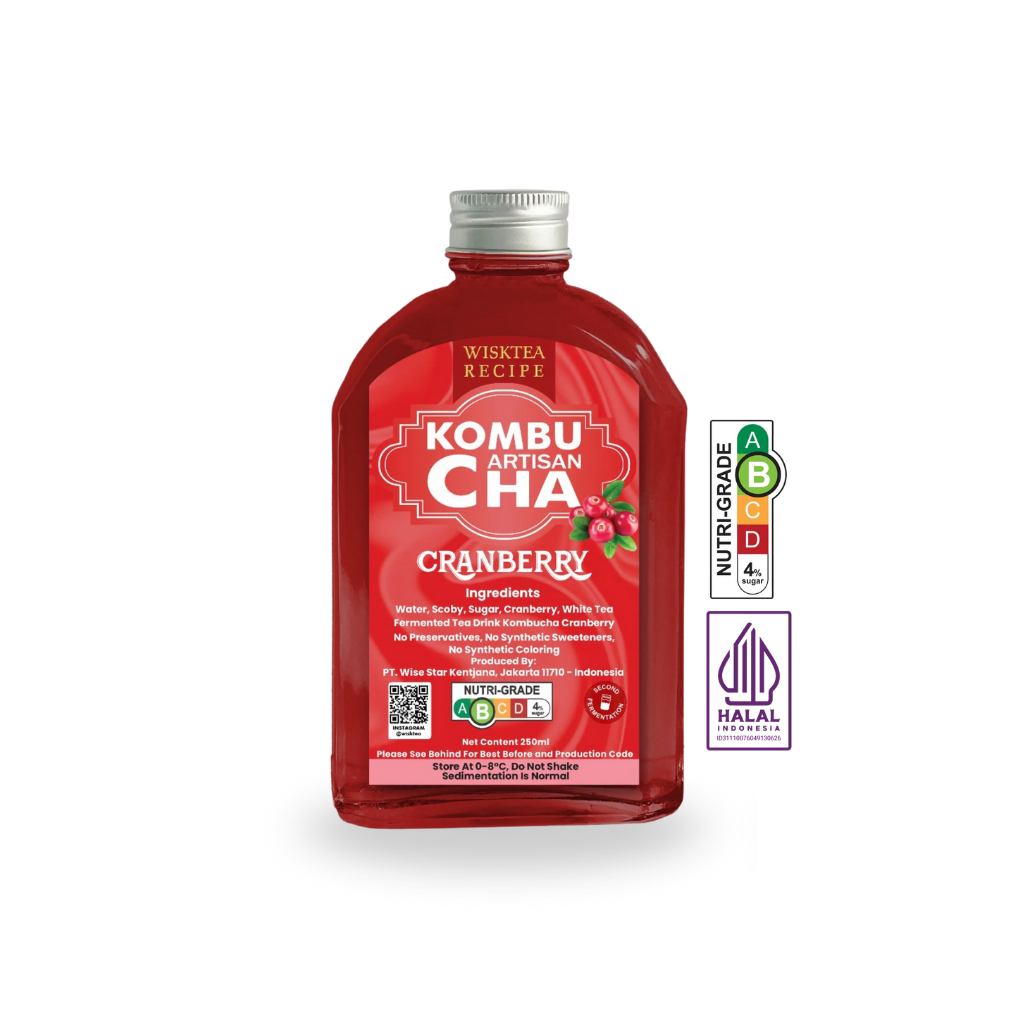 Cranberry Kombucha