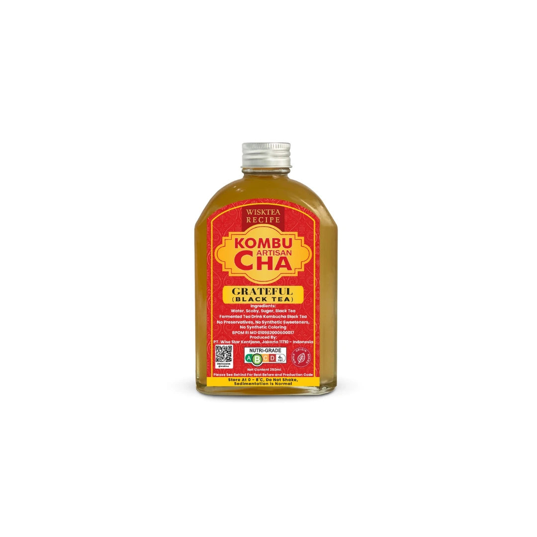 Grateful Black Tea Kombucha